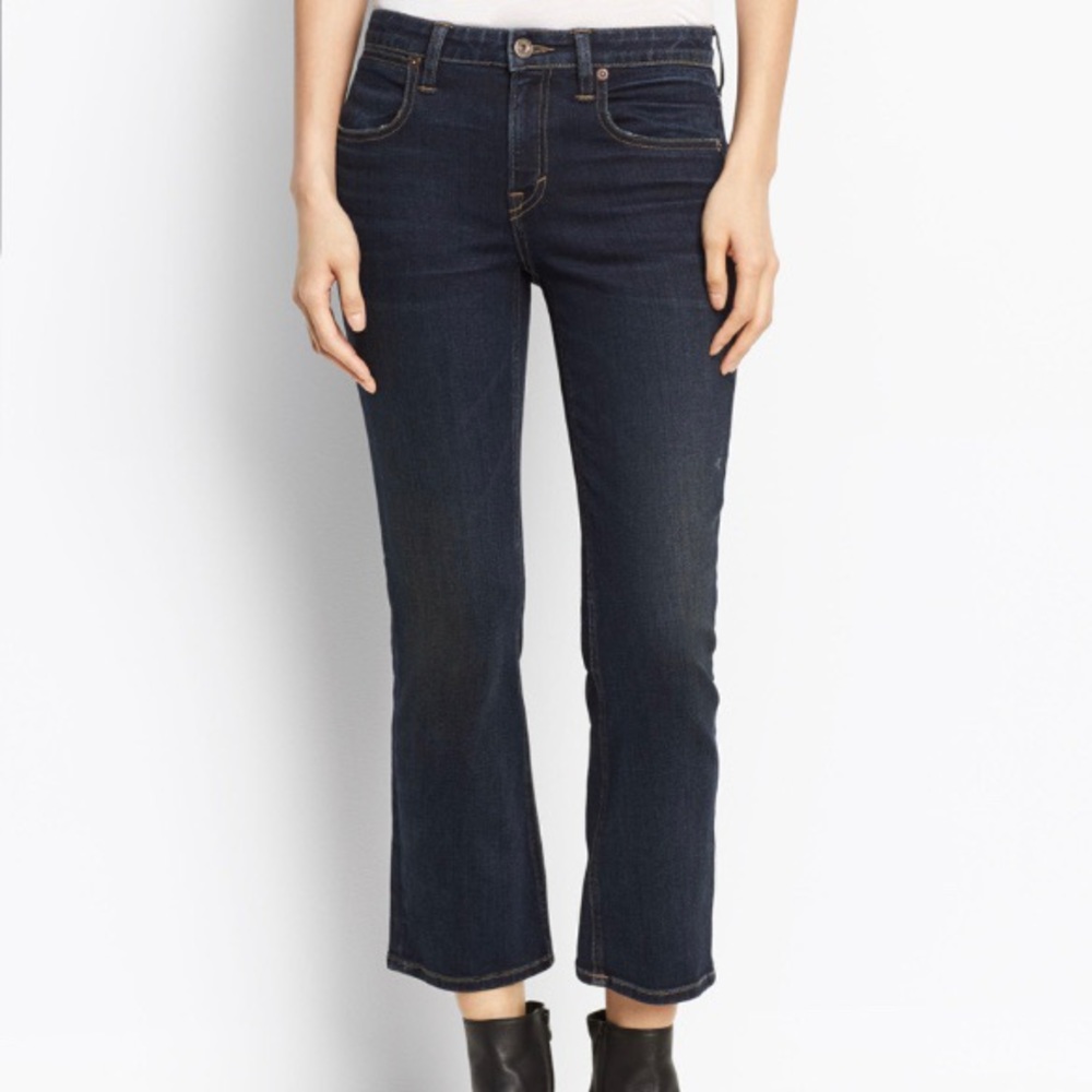 VINCE crop flare jean NWT $235 sz 28 n 25